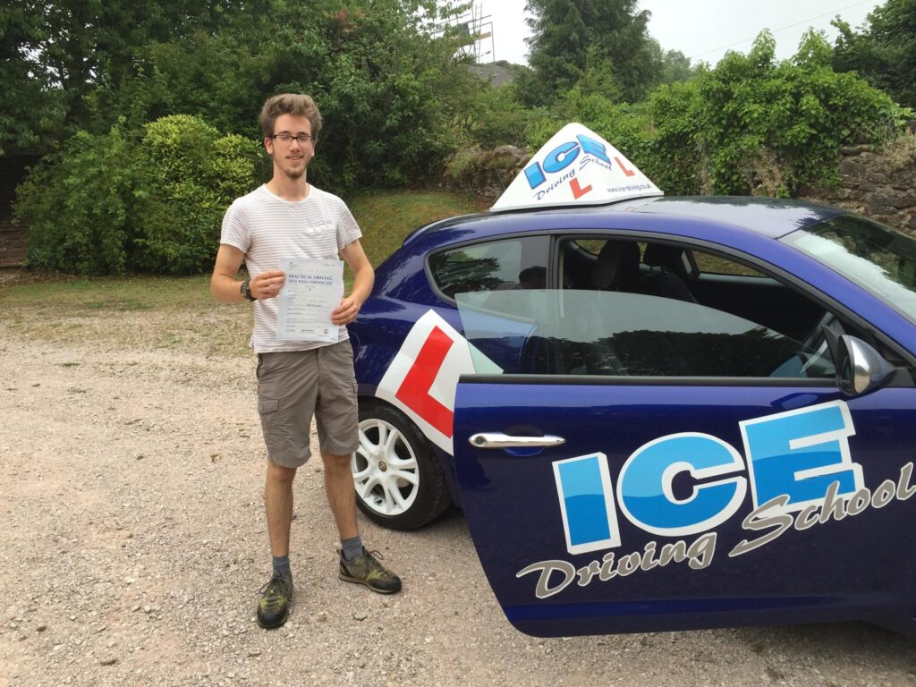 man passing driving test newton abbot
